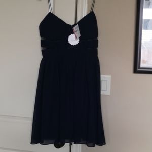 Cute navy spaghetti strap dress